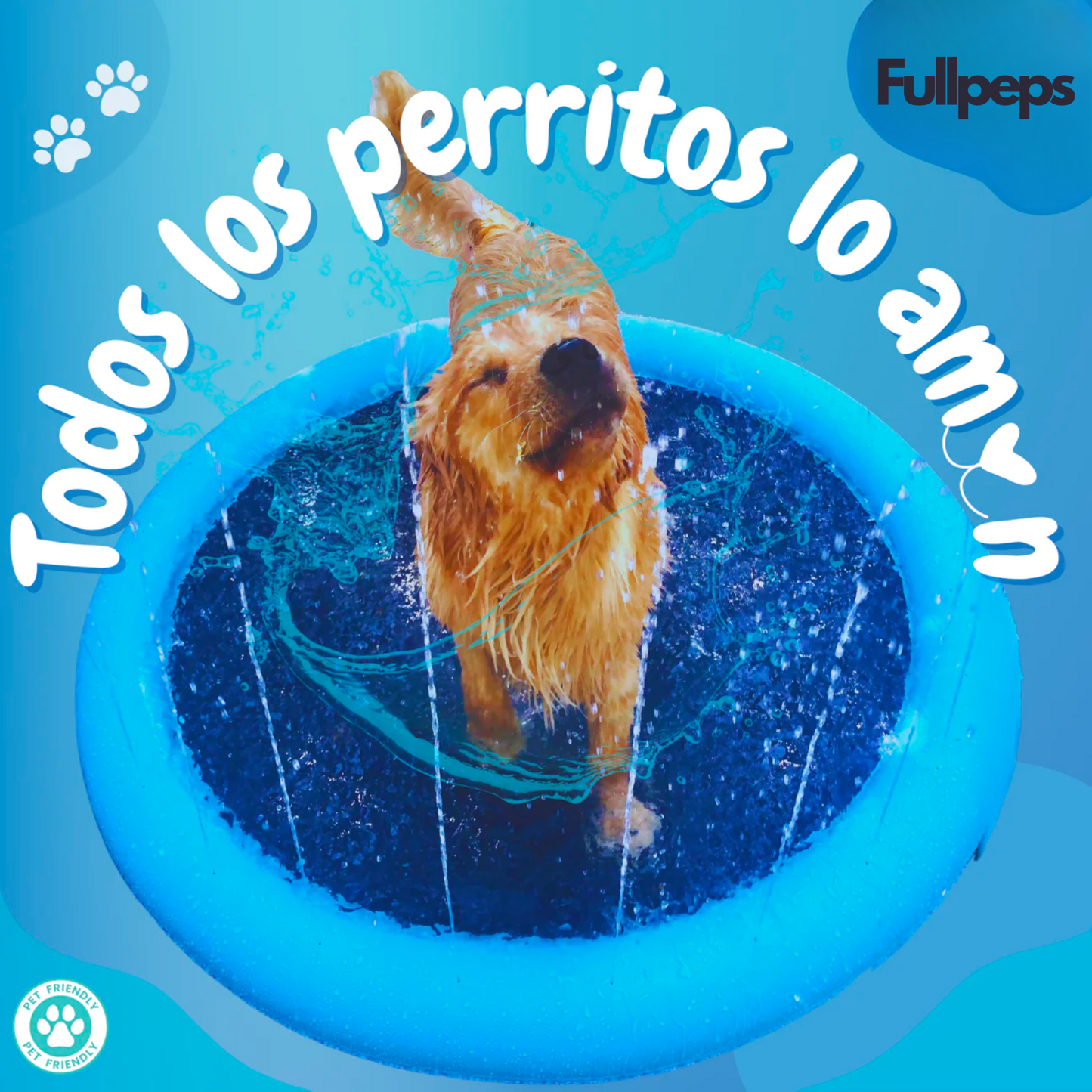 Pet Pool - Piscina de Chorros