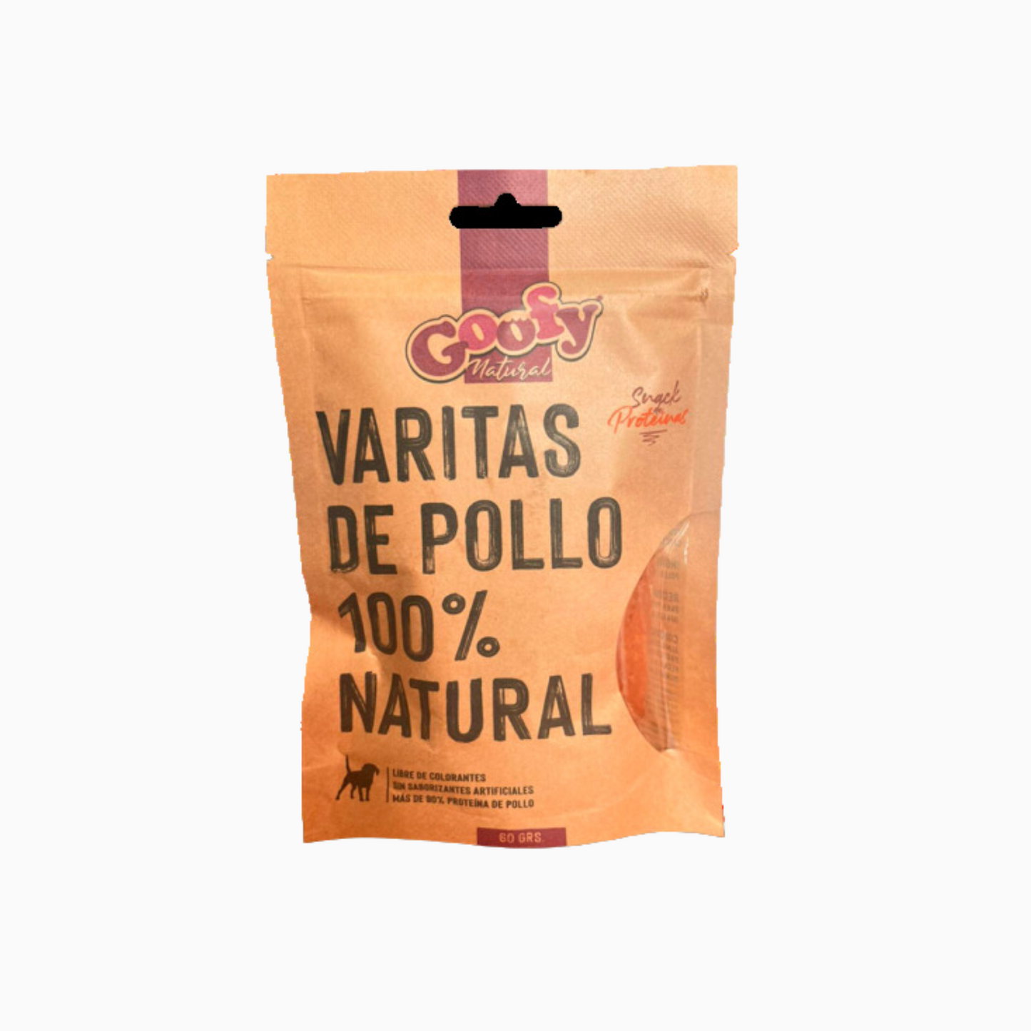 Goofy Snack Varitas de Pollo Naturales