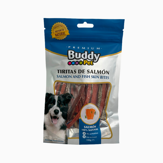 Buddy Pet - Tiritas de Salmón